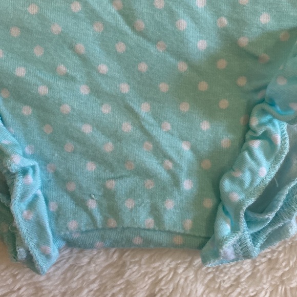 Posh Peanut Claudine Peplum Bummie Set - 6-12m - Picture 5 of 5